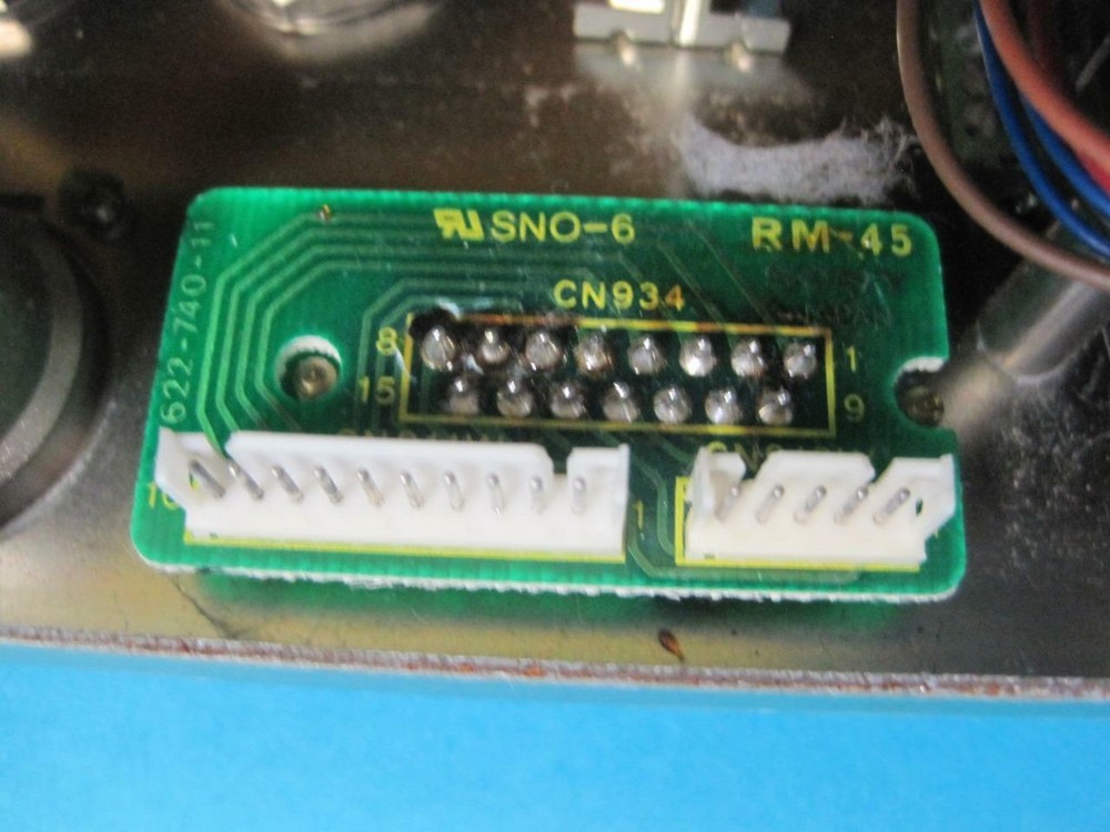 REPLACEMENT BACK PANEL AUDIO VIDEO MIC FOR SONY BVU-950 VIDEO CASSETTE RECORDER