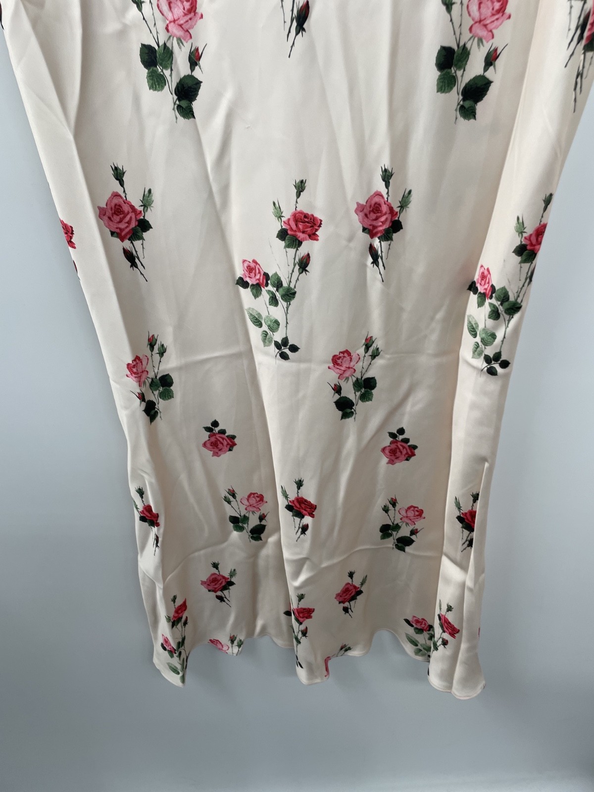 Princess Polly Alegria Maxi Skirt Women's 6 Cream Floral Tir-Waist Cottage NWT