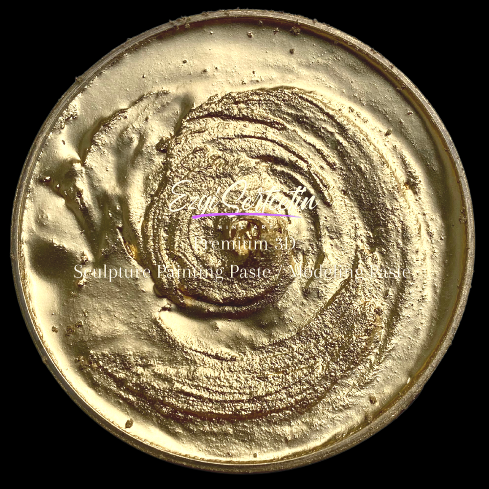 3D Sculpture Painting Paste|Texture Paste|Decorative Plaster|6 oz