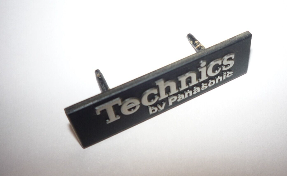 Technics Turntable SL-23 emblem PLATE name tag - NICE LOGO