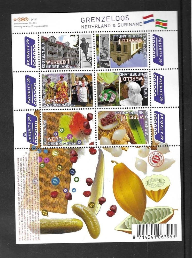 Netherlands 2010 MNH Netherlands & Beyond MS 2797