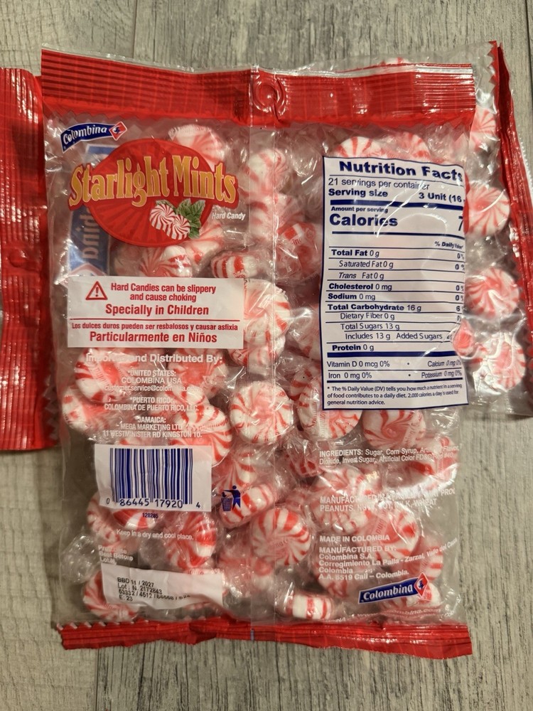 Starlight Mints Peppermint Hard Candy – 12 oz Bag