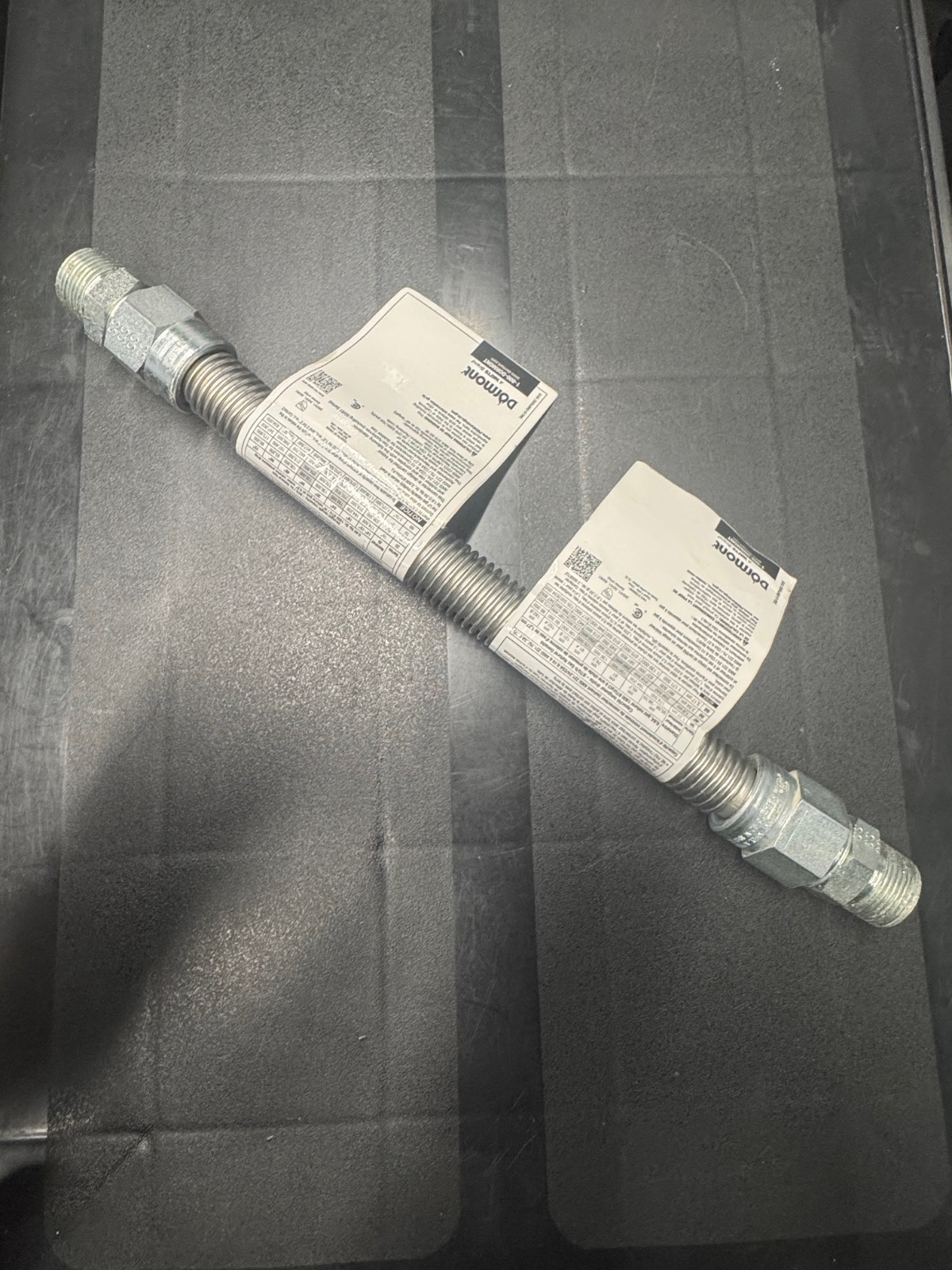 Generac 0L4836A 3/4" Flexible Stainless 15" Fuel Connection Hose