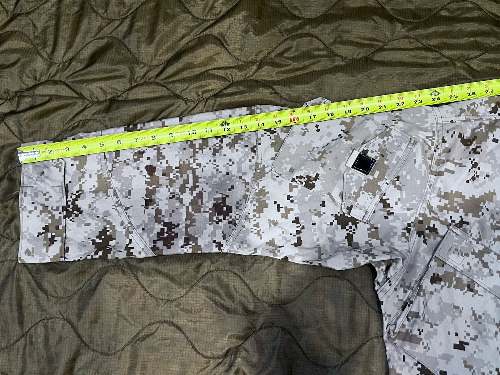 Experimental USMC Mountain MARPAT MCCU Jacket - Small Reg - Softshell - 2006