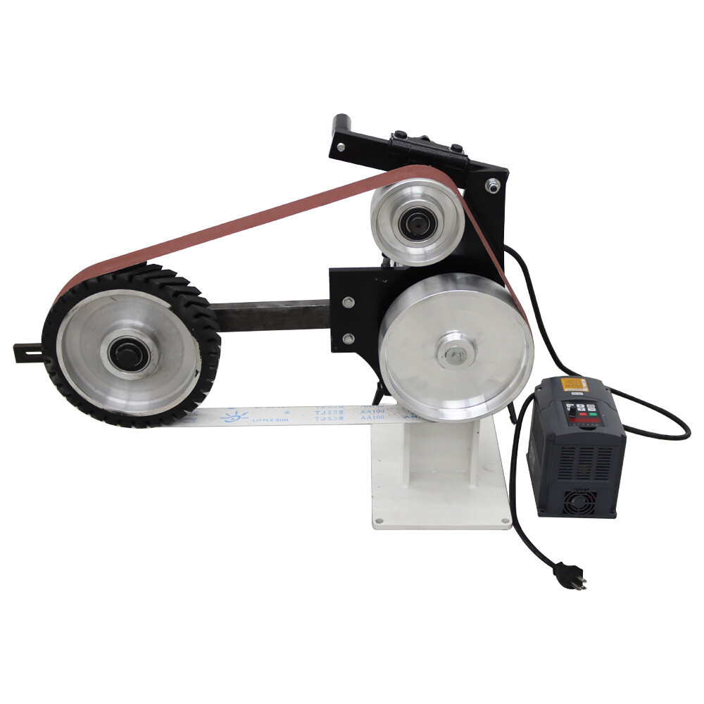 110V Vertical and Horizontal Frequency Conversion Industrial Grade Belt Machine