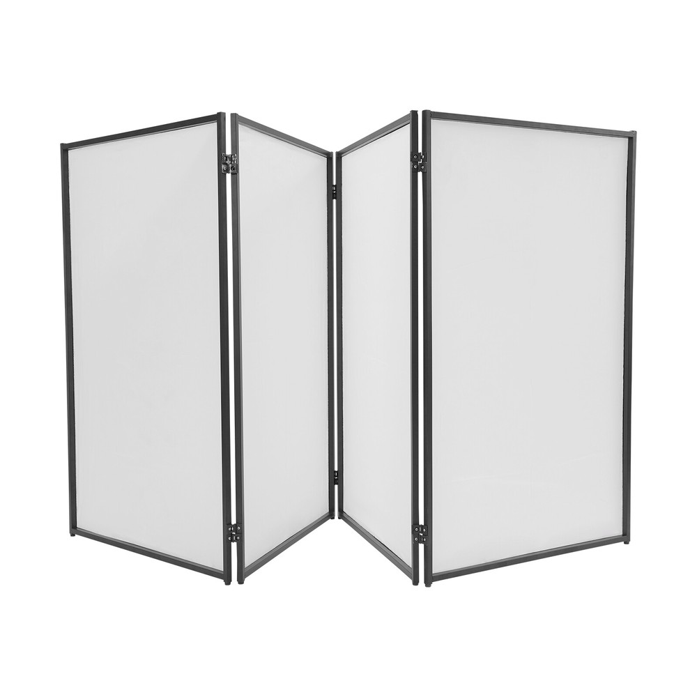 Portable Foldable 4-Panel Light Metal Frame Booth Free Standing Event Facade us