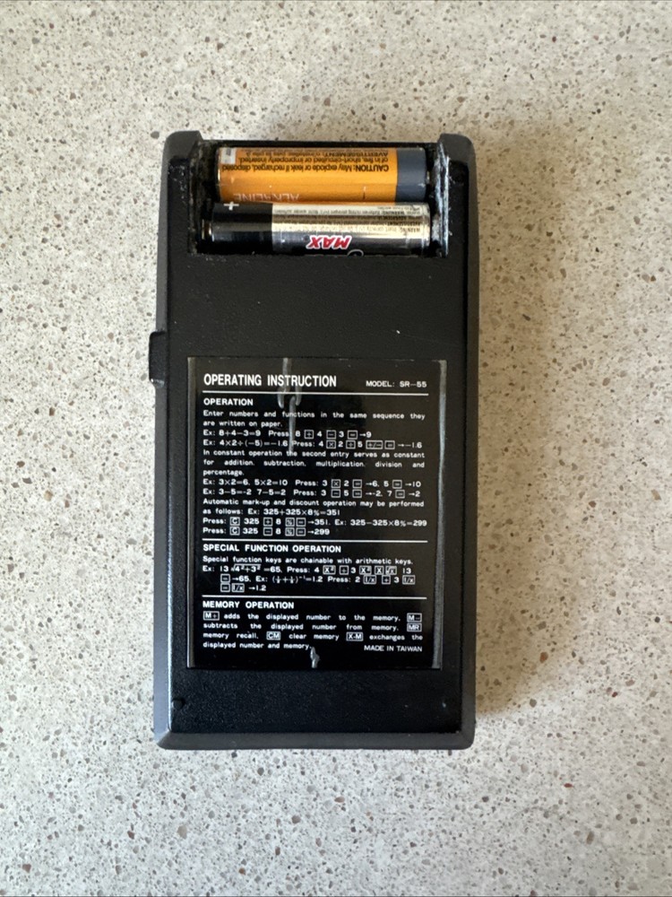 Enterprex SR-55 Electronic Sliderule