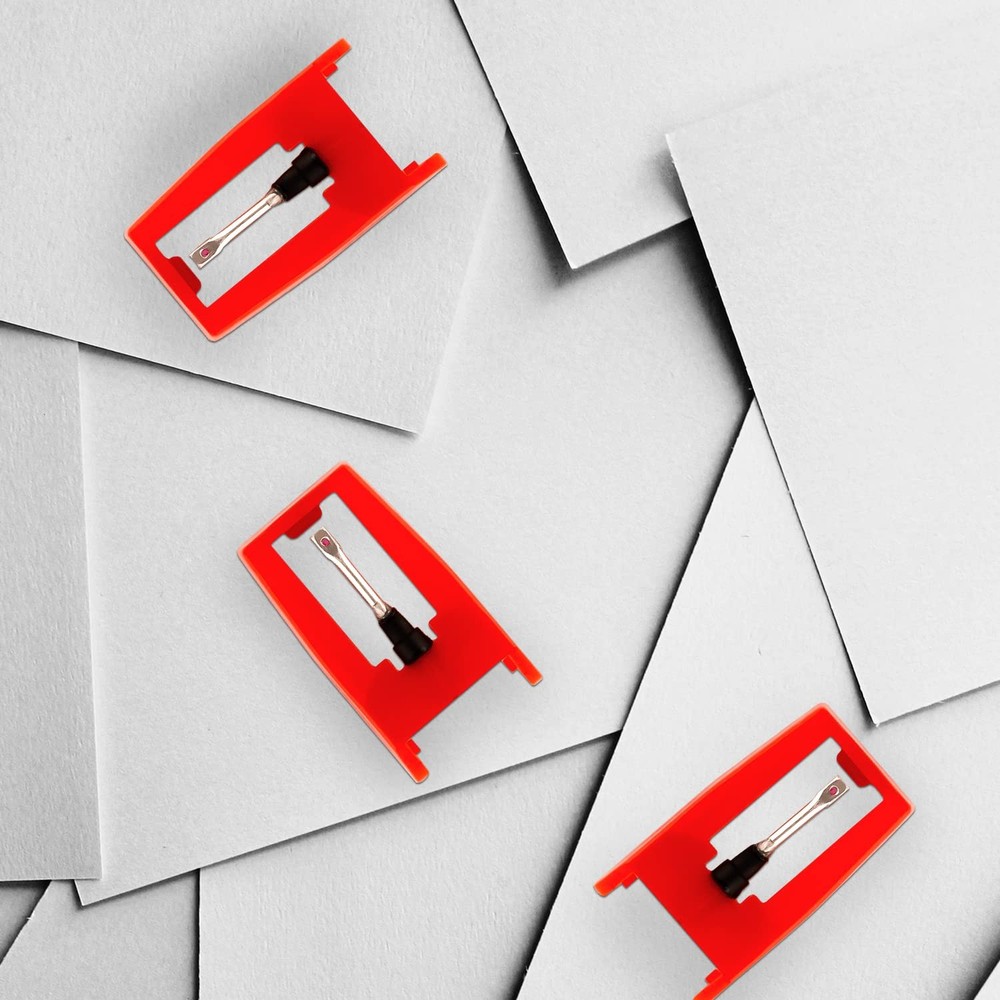 3pcs Record Player Needle, Turntable Replacement Needle Long-Lasting Record...