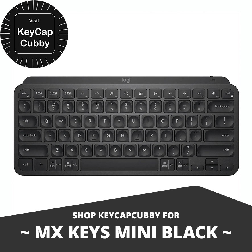 Logitech MX Keys Mini Keyboard ~ Replacement Key & Switch Part ~ Black