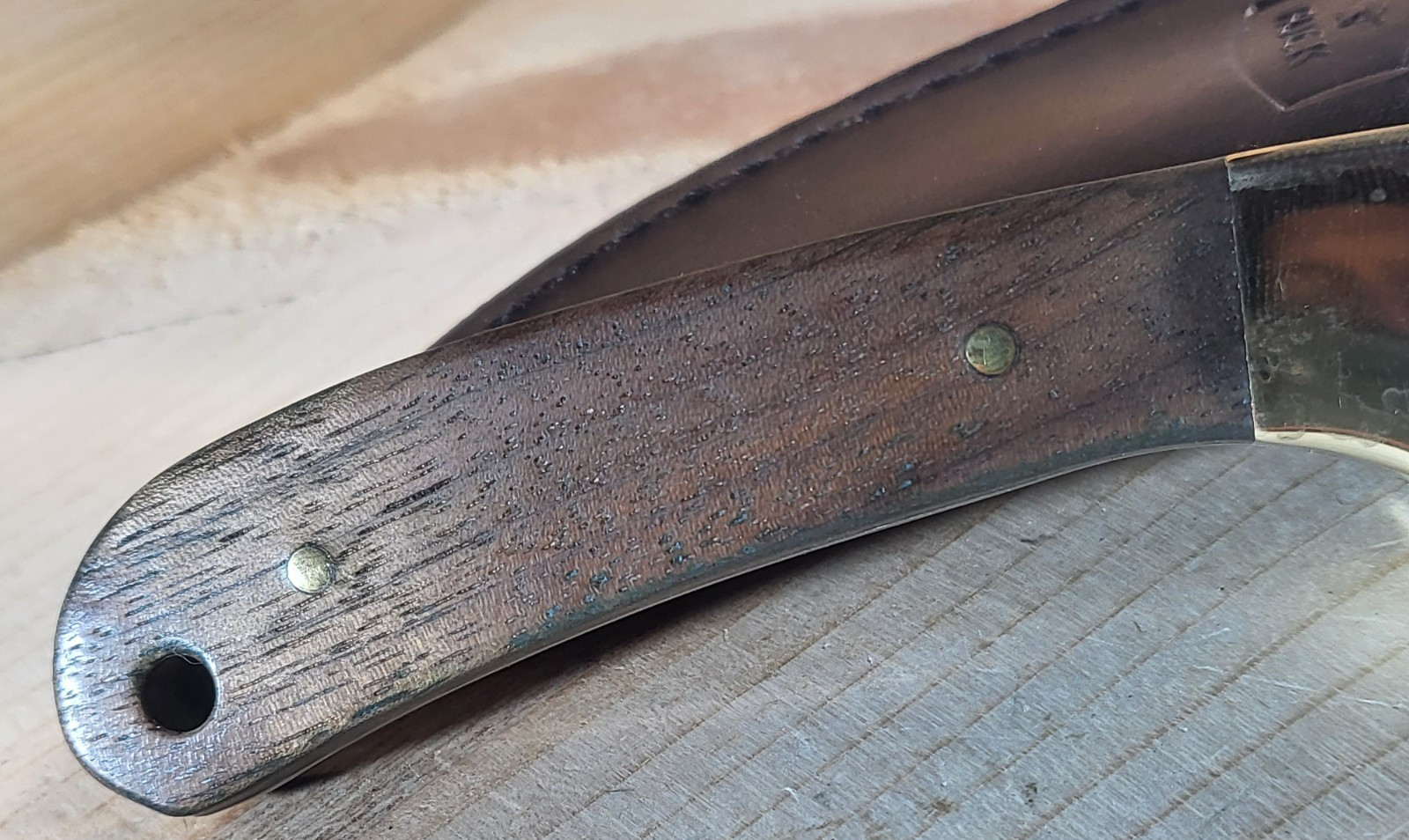 Buck 113 Ranger Skinner Knife with Leather Sheath