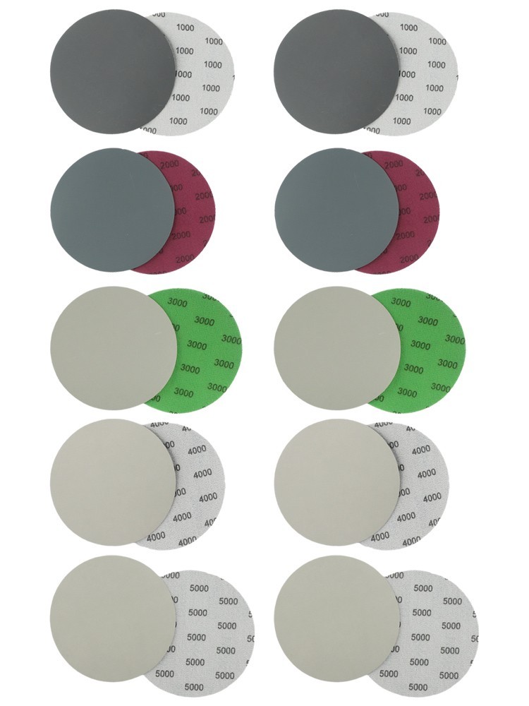 High performance 5 Inch Abrasive Sanding Discs 20pcs Multiple Grit Options