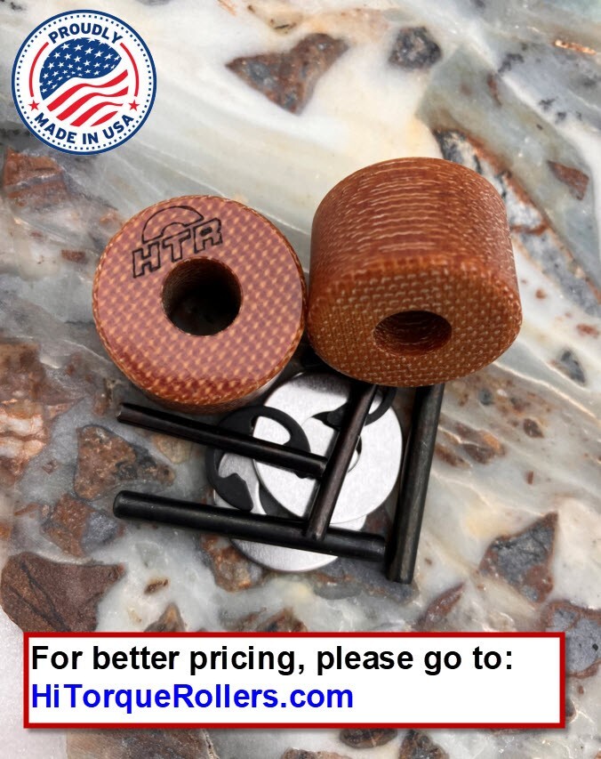 Ski-Doo QRS Secondary Clutch Rollers *The original Hi-Torque Roller™ Made in USA