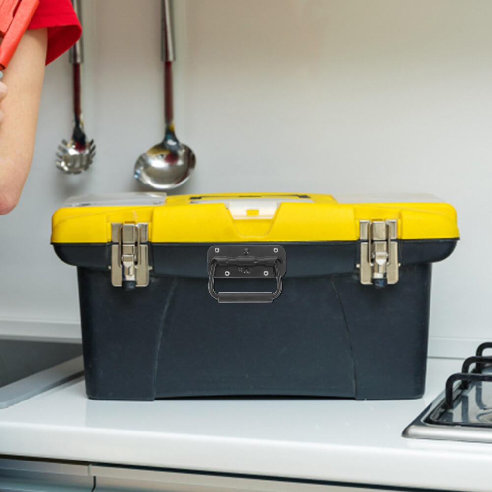 4 Pcs Flush Lift Ring Folding Handle Smooth Surface Ergonomic