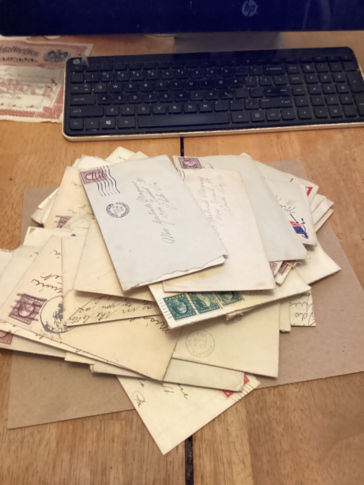 50 WW1 letters to Philadelphia from Camp Hancock,Ga,Lt Armitage Corp Beck.PA Uni