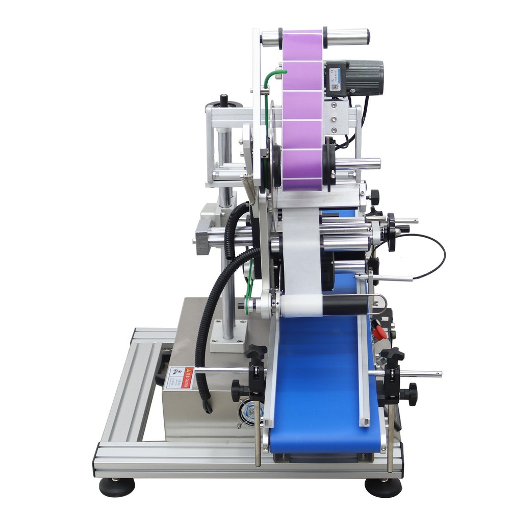 Automatic Desktop Conveyor Table Plate Coding Labeling Machine 25-50PCS/min 800W