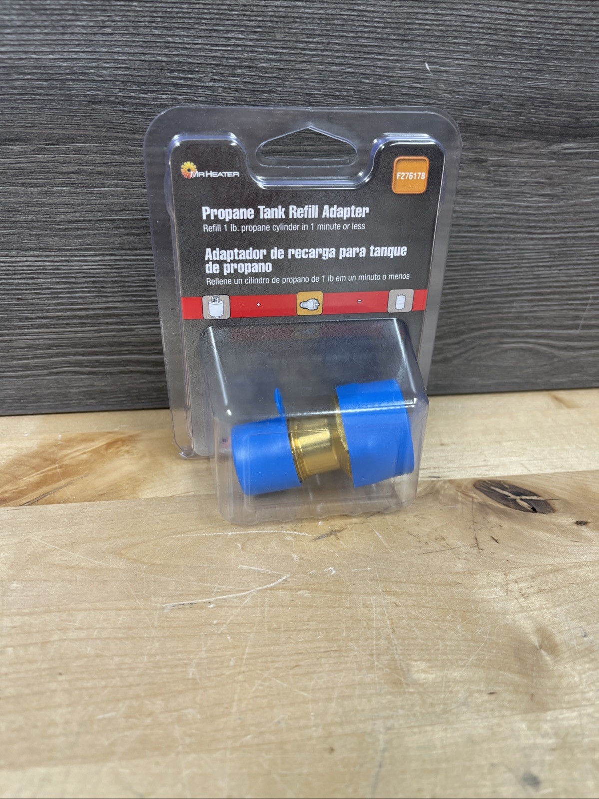 Mr Heater Propane Tank Refill Adapter Refill 1 lb. Propane Cylinders F276178 New