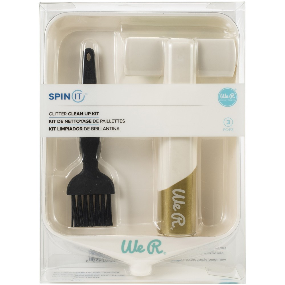 We R Memory Keepers Spin It Glitter Clean Up Kit-