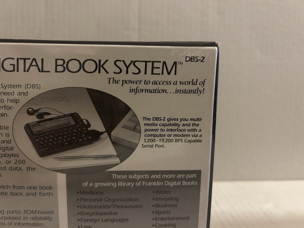 Franklin DIGITAL BOOK SYSTEM DBS-2 (1993)