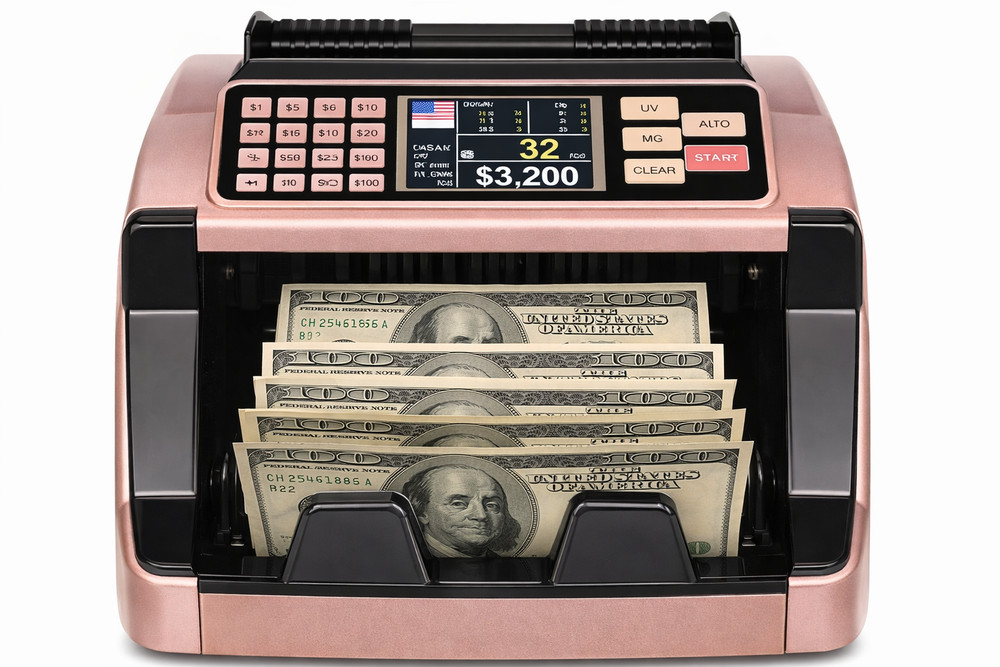 Professional High-Speed Bill Counter & Counterfeit Detector