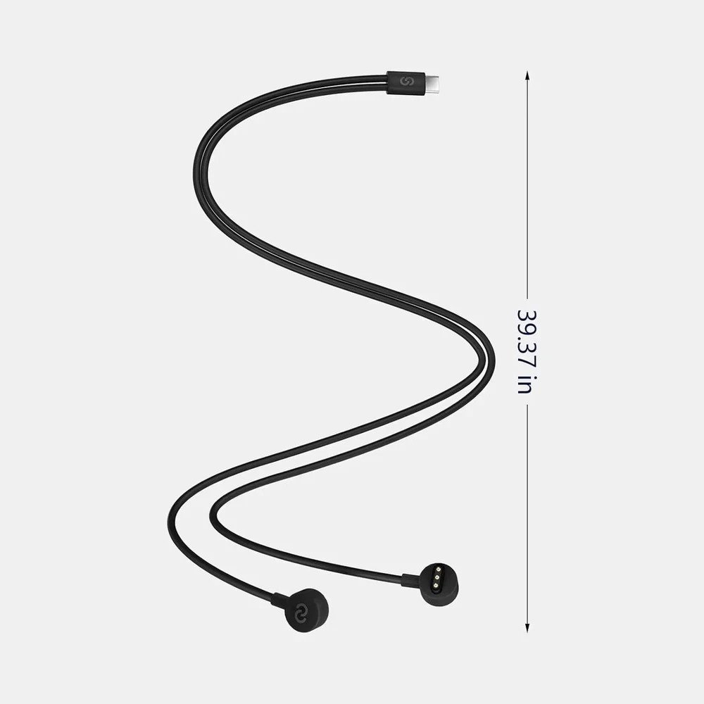 2-In-1 Charging Cable for Meta Quest Pro Controllers Durable Safe for Simultaneo