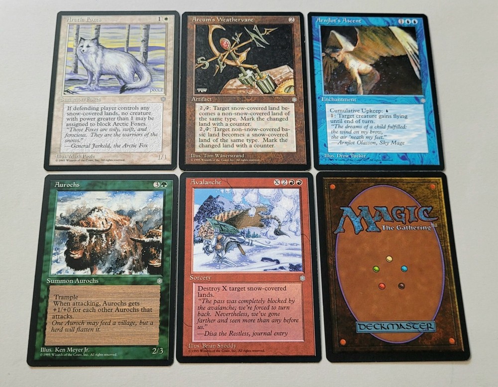 MTG Magic The Gathering: Ice Age U-Pick/Complete Your Set