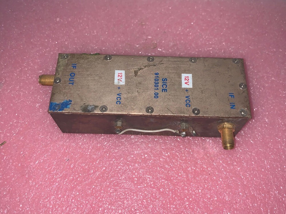SAW FILTER 70 Mhz Sice BW 20 Mhz Gain 20 Db