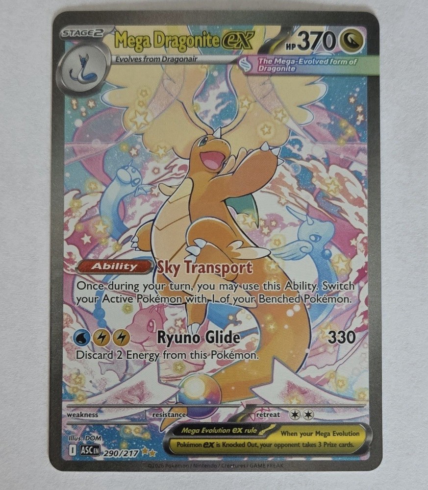 Mystery Pack Mega Dragonite EX SIR READ DESCRIPTION