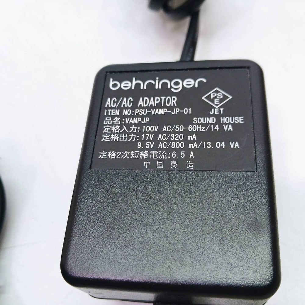 Behringer Multi Effects Processor V-AMP3 Amp Simulator Tested Japan BB177