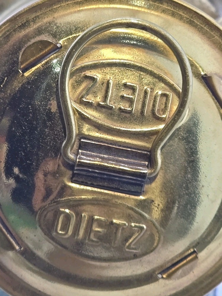 Vtg Dietz No. 20 Junior Cold Blast Brass Lantern