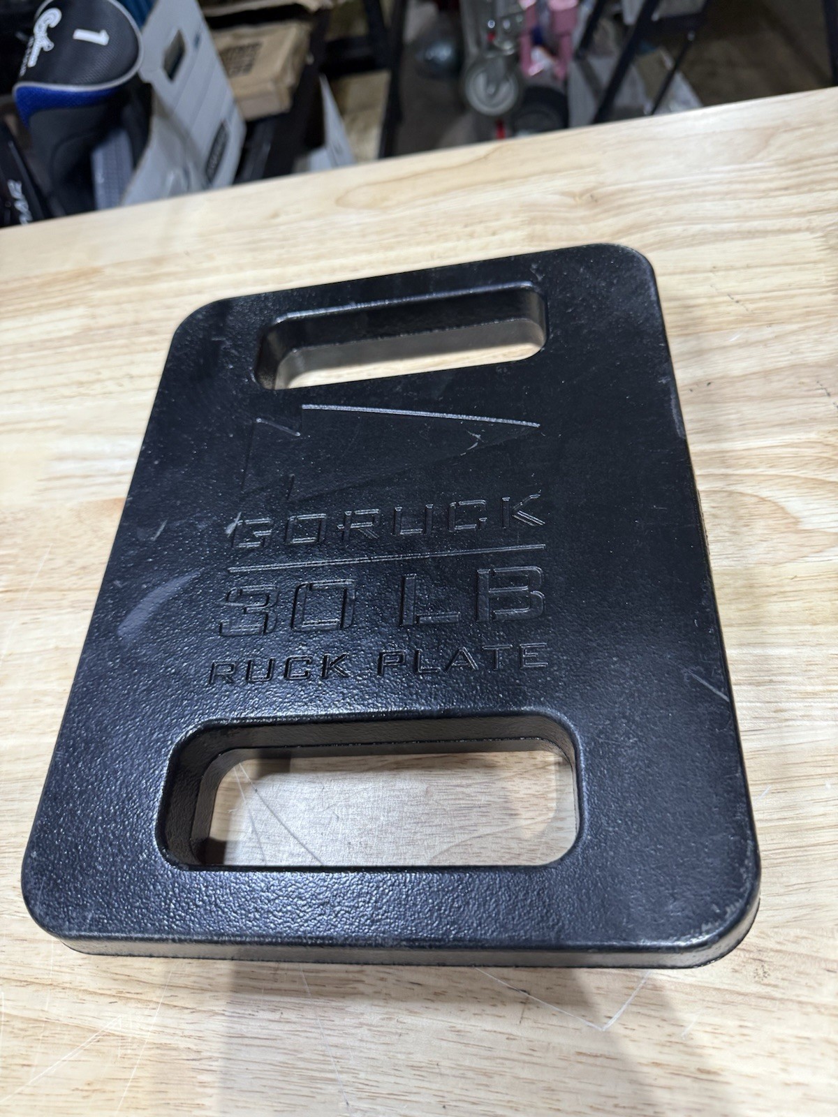Goruck 30Lb Ruck Plate Black Weight Plate