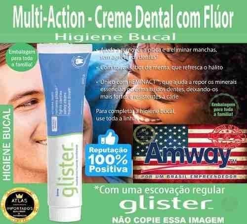 Glister Multi-Action Fluoride Toothpaste 2.3 ounce. (6-pack)