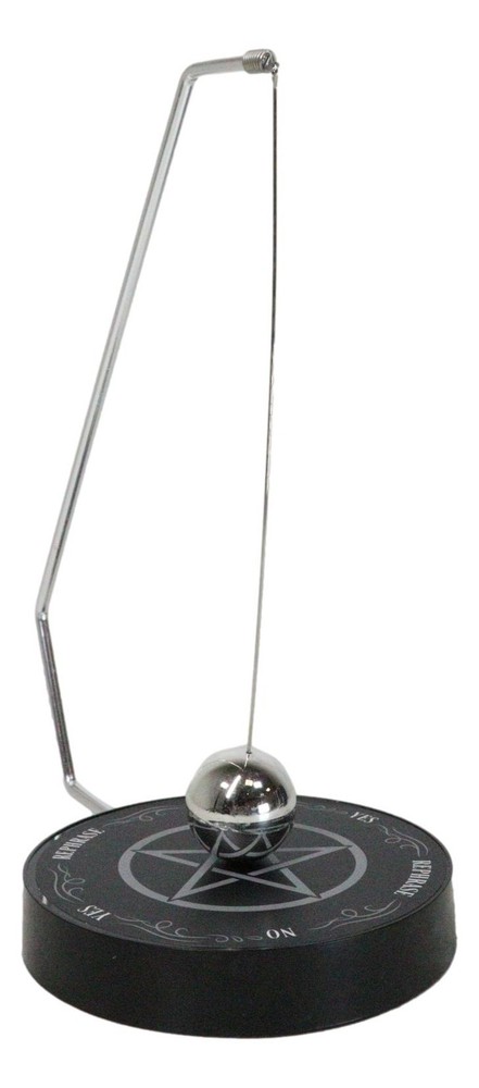 Gothic Pentagram Pendulum Board For Decision Making Divination Dowsing Wicca