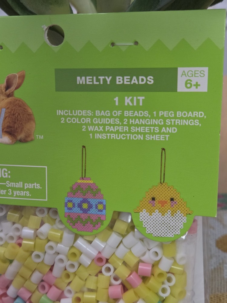 Egg & Chick Melty Beads Kit - NEW/Sealed