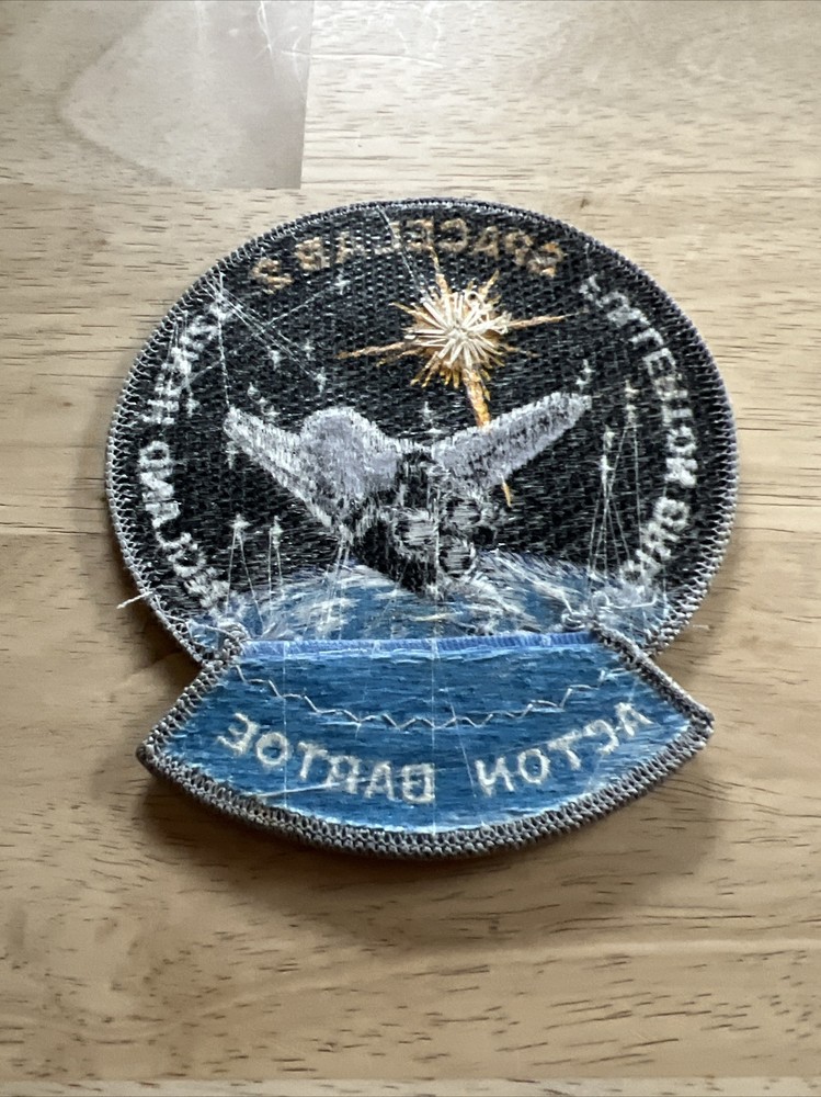 US NASA Space SHUTTLE Program Patch SPACELAB 2 ACTON BARTOE FULLERTON BRIDGES