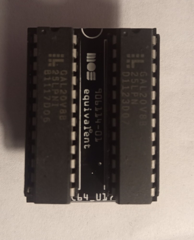 PLA replacement for Commodore 64 C64 & SX-64 - 906114-01 - Read description (Bk)