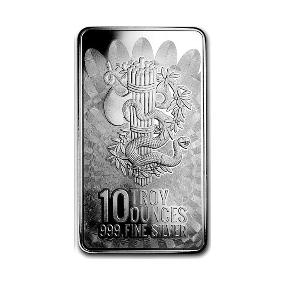 Silver 10 oz Unity & Liberty Bar