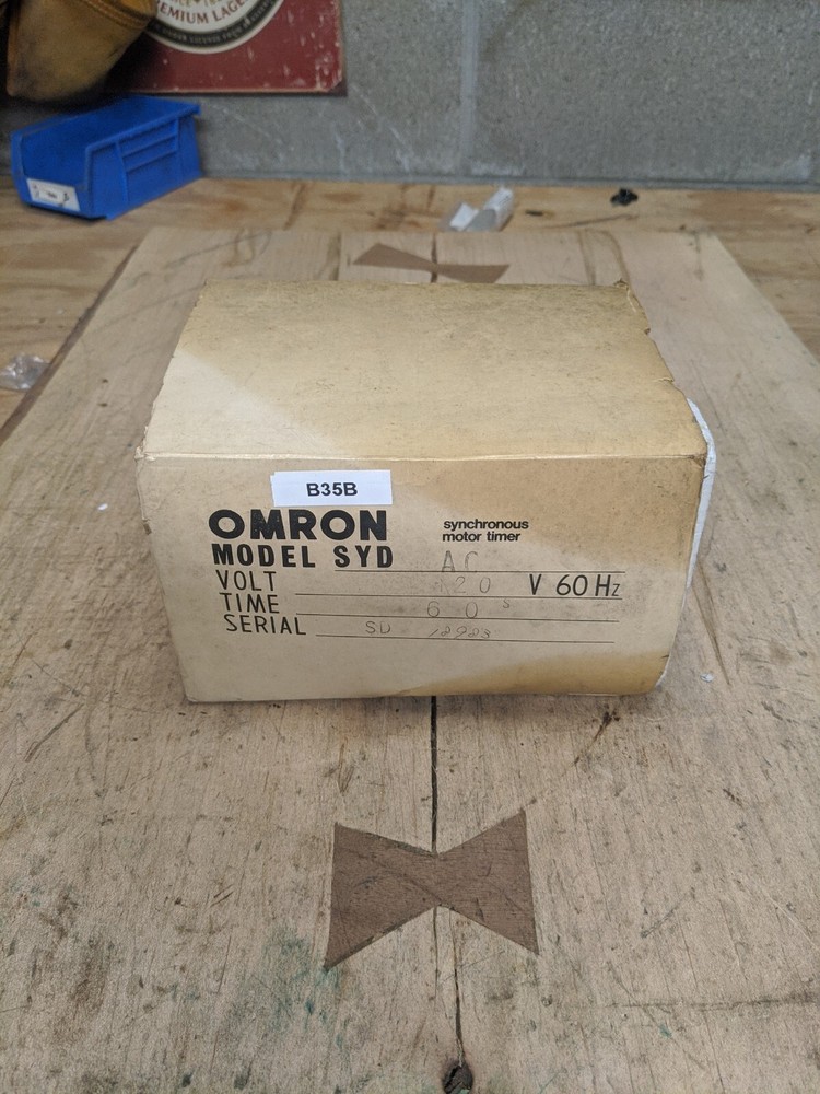 Omron Model Sydac Time 60S Serial SD18983