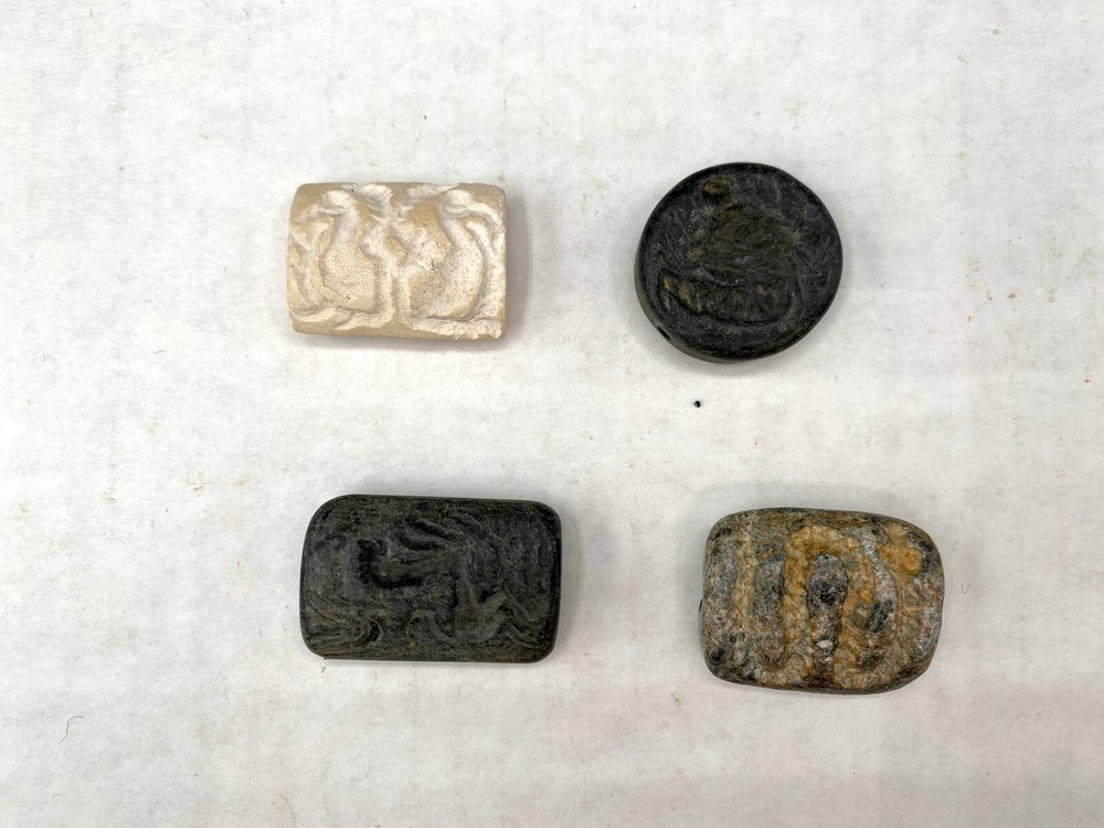 4 Ancient Roman? Stone Seals