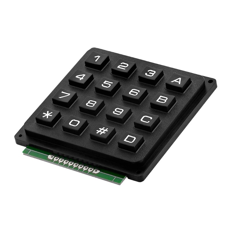 16Key Membrane Button Keypad 4x4 Matrixes Keyboard Modules Membrane Button Key