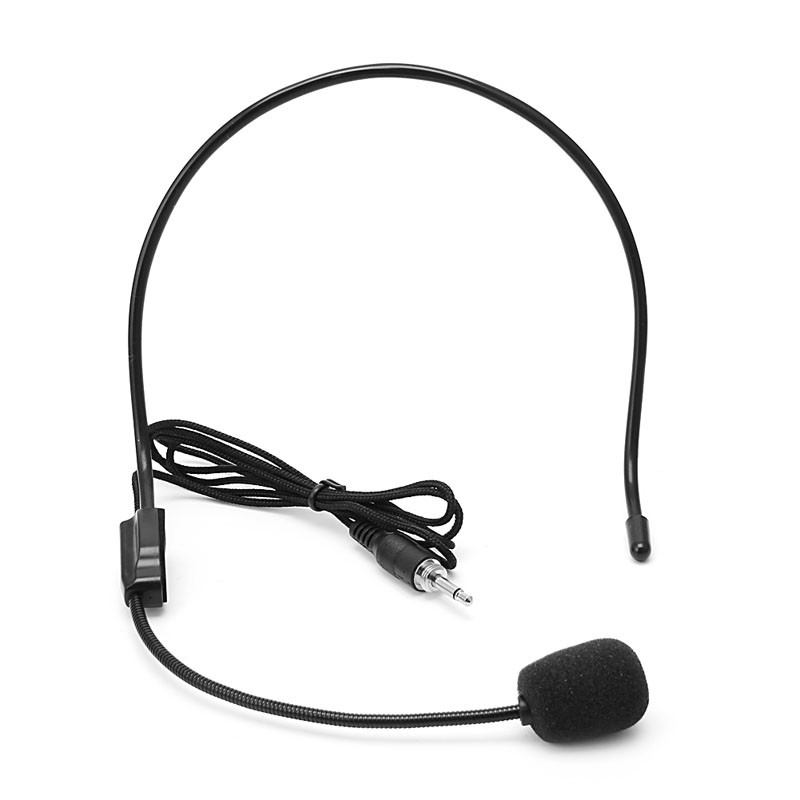 Professional 3.5MM Wired Microphone Headset Studio Speaker Voice Amplifier