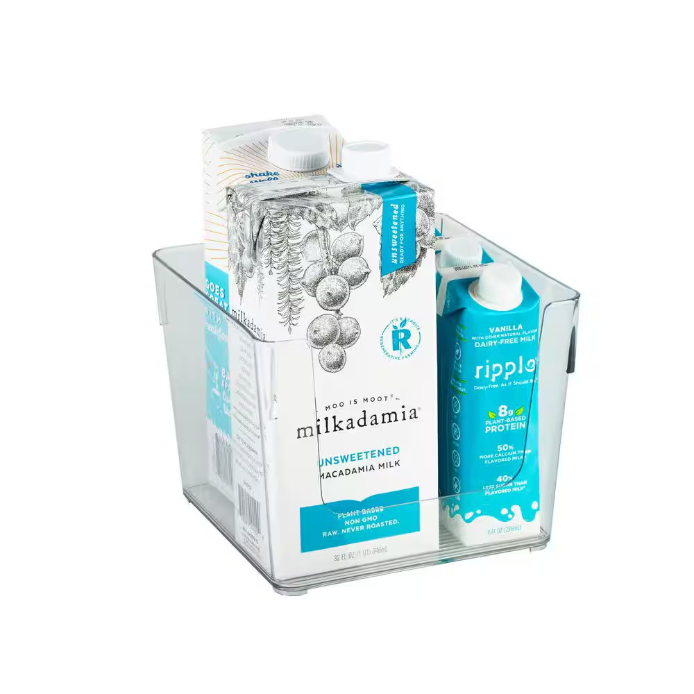 Square Open Front Organizer in Clear