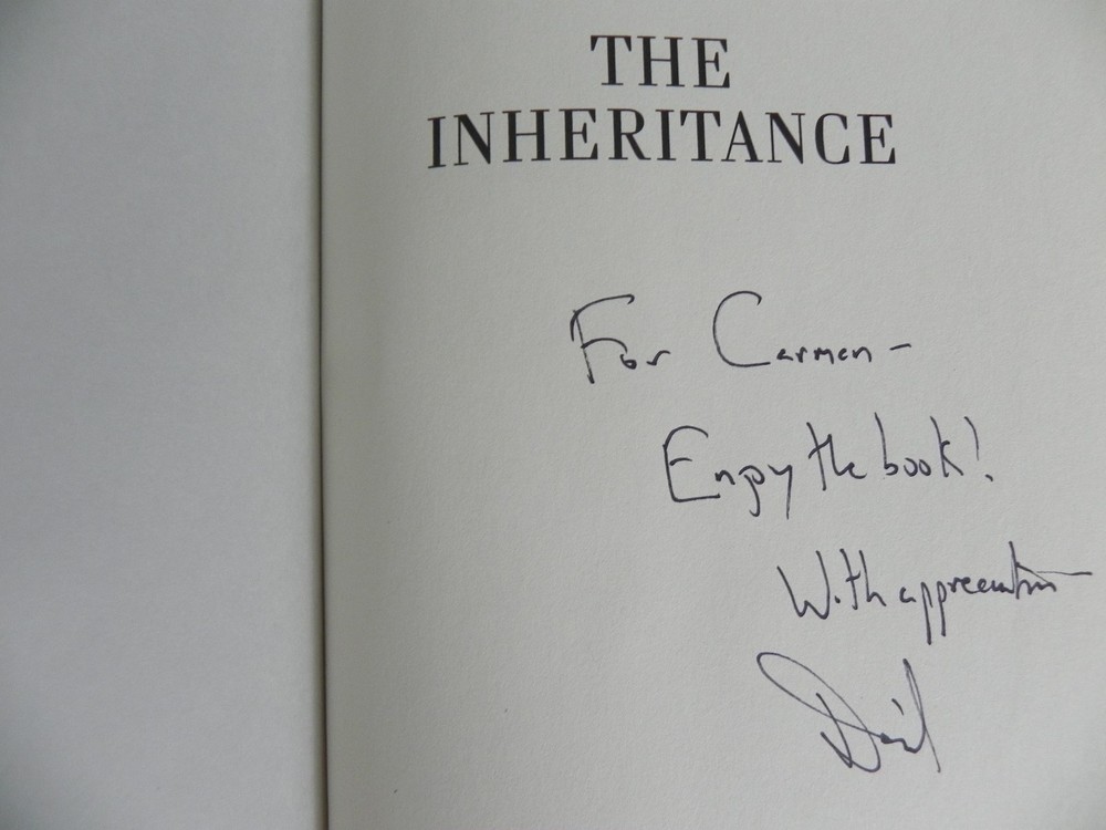 THE INHERITANCE by DAVID E. SANGER SIGNED STATED 1ST EDITION 1ST PRINTING HB
