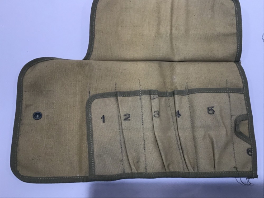 NOS M10 Canvas Tool Roll - MRT #48
