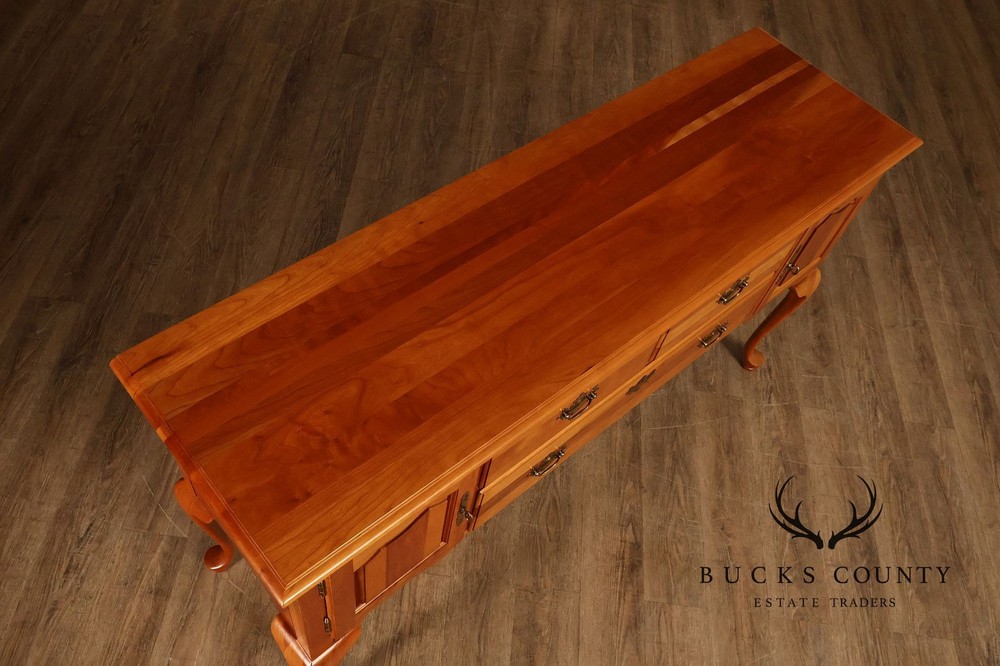 Nathan Hale Natural Finish Solid Cherry Sideboard