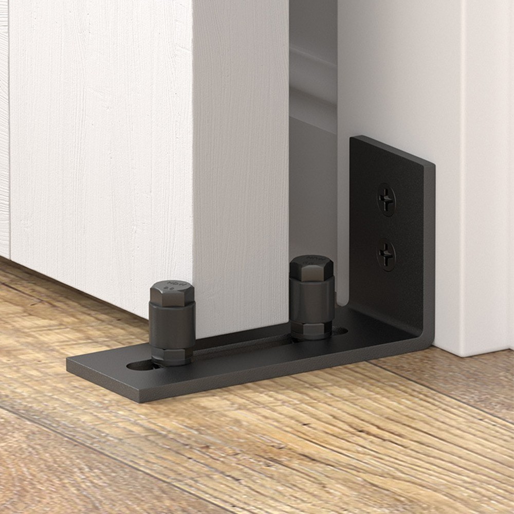 Heavy Duty Adjustable Floor Guide for Barn Doors Enhanced Functionality