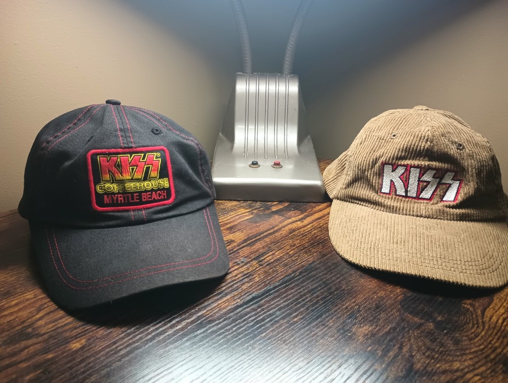 Rare KISS 2006 Coffeehouse & Corduroy Hats