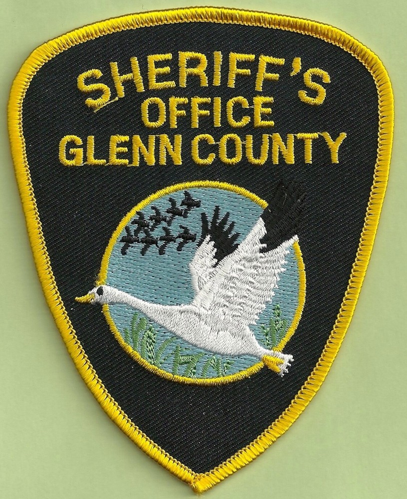 GLENN COUNTY CALIFORNIA SHERIFF SHOULDER PATCH