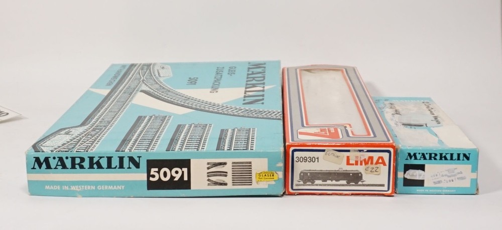 18 pcs Märklin Fleischmann LGB Minitrix Empty Box Model Train Set