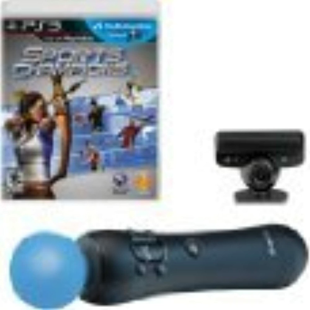Move Starter Bundle Camera Move Controller Game PS3 For PlayStation 3 5Z