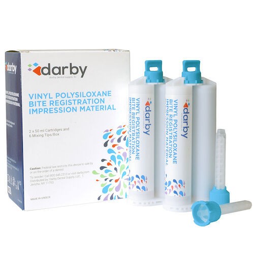 VPS Bite Registration , Regular , Clear, 50 mL, 2/Box, Clear